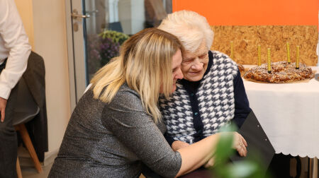 Dunavas pagasta iedzīvotāja Valentīna Rudzīte svin 100 gadu jubileju