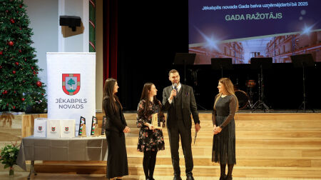 Jēkabpils novadā godina vietējos uzņēmējus 