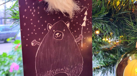 Jēkabpils bērna zīmējums iemūžināts 