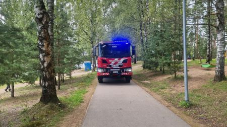 Turpinās Radžu ūdenskrātuvē pazudušā cilvēka meklēšana