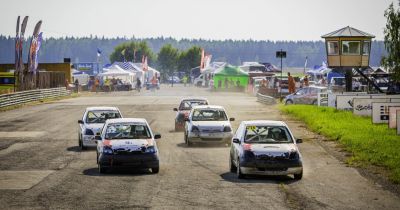 Noslēdzies Latvijas – Lietuvas rallijkrosa čempionāta piektais posms Baronu autotrasē