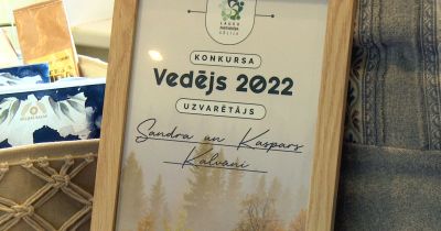 Apbalvoti konkursa “Vedējs” laureāti