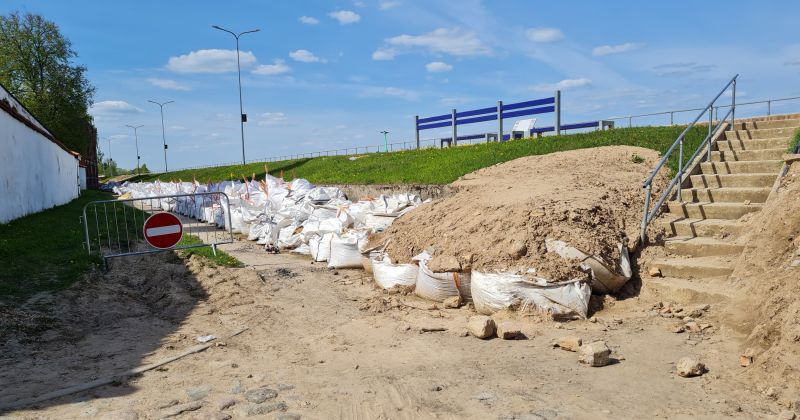 11.maijā notiks Jēkabpils aizsargdambja pārbūves projekta saskaņošana ar pierobežniekiem