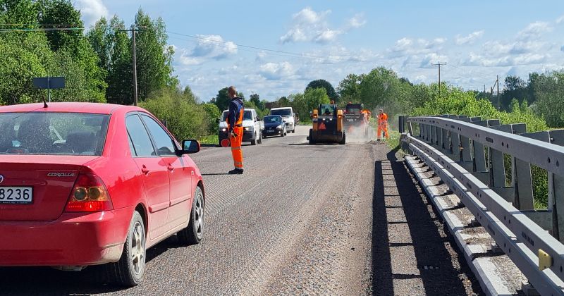 Sākušies būvdarbi autoceļa posmā no Jēkabpils līdz Salai
