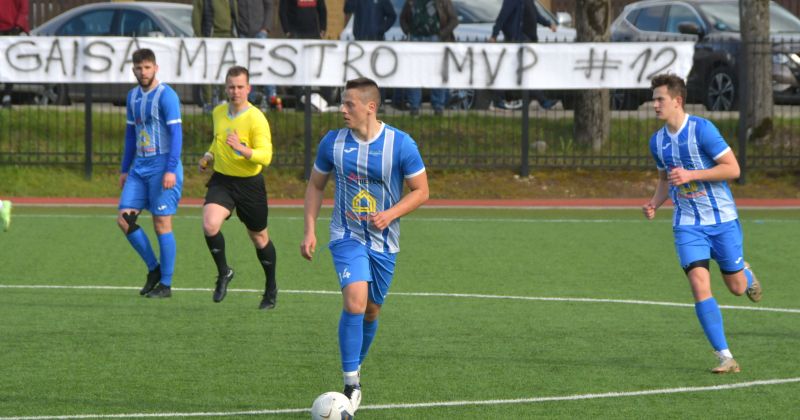 “Jēkabpils SC” futbolisti izcīna uzvaru Latvijas kausa pirmajā posmā