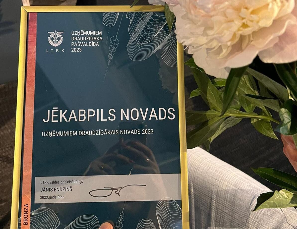 Jēkabpils novads – viens no uzņēmumiem draudzīgākajiem