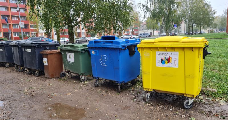 No uzņēmuma “Jēkabpils pakalpojumi” savākto atkritumu daudzuma sašķiroti 25,5 procenti