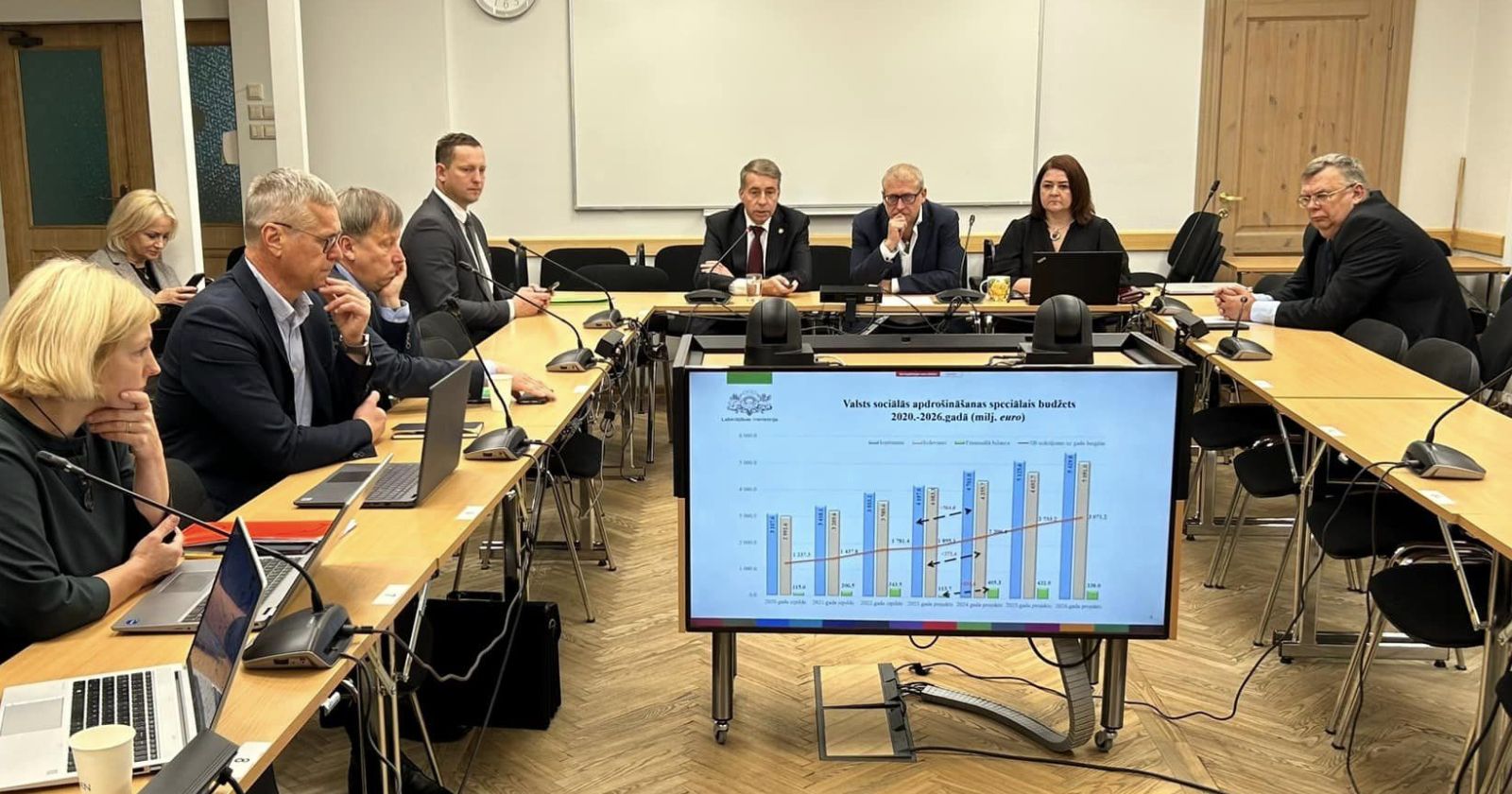 Aivars Vanags piedalās Latvijas Pašvaldību savienības sēdē
