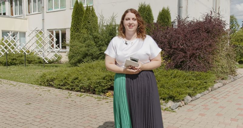 “Manas jaunās mājas Latgale” 6.raidījuma viesis – jaunā skolotāja Anna Paula Arklone