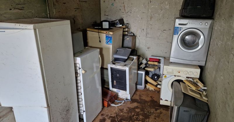 Izbraukuma akcijā Viesītē savāktas 4,78 tonnas nolietotās elektrotehnikas