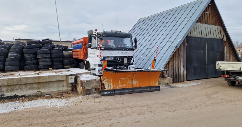 Jēkabpils galvenais ielu uzturētājs gatavs ziemas sezonai