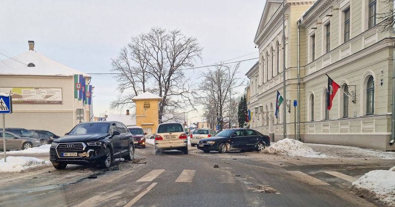 Jēkabpils novadā trešdienas rītā – trīs avārijas