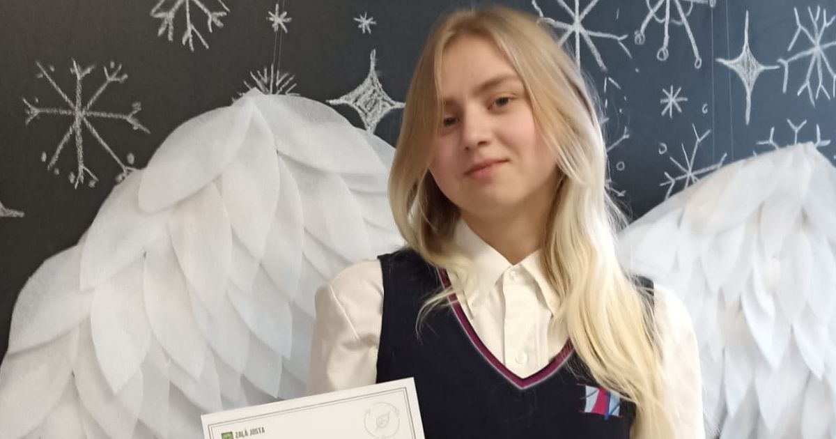 Skolniece no Līvāniem uzvar konkursā “Mans ilgtspējīgais iepakojuma dizains”