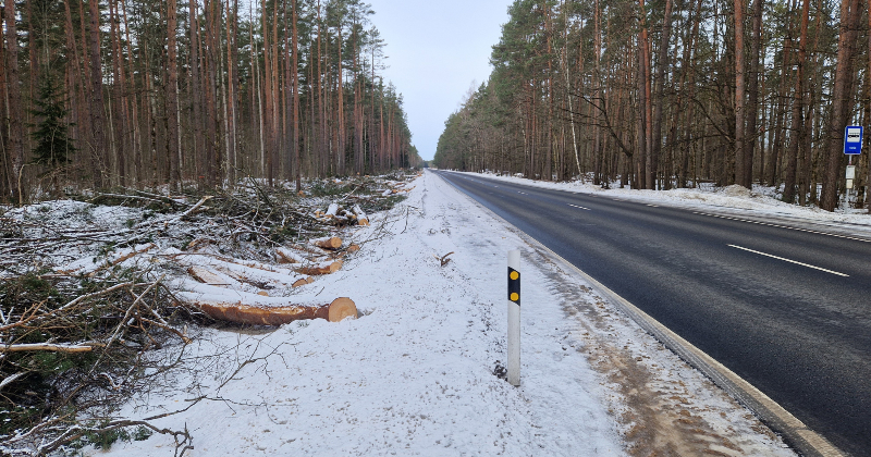 Uzsākti sagatavošanās darbi veloceliņa izbūvei no Salas līdz Jēkabpilij