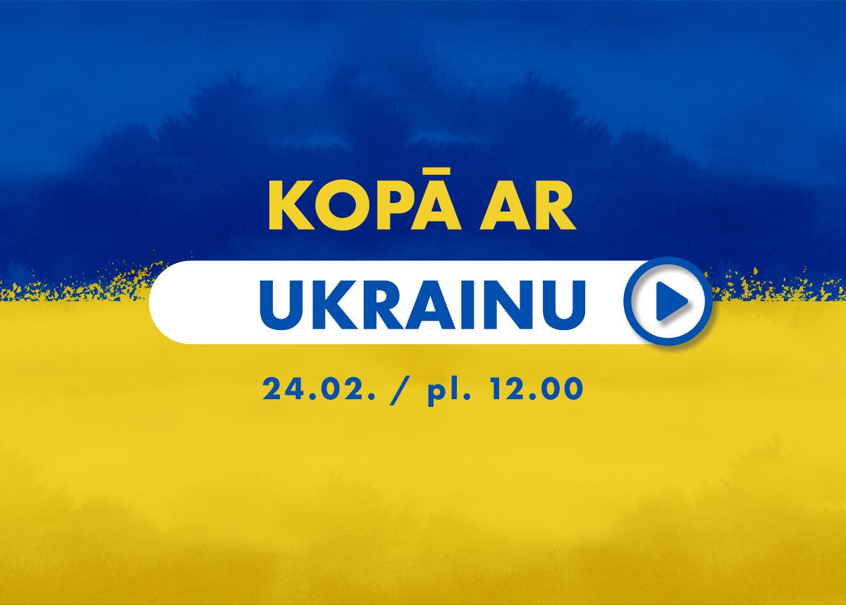 24.februārī Vidusdaugavas televīzijas ēterā atskaņos Ukrainas himnu