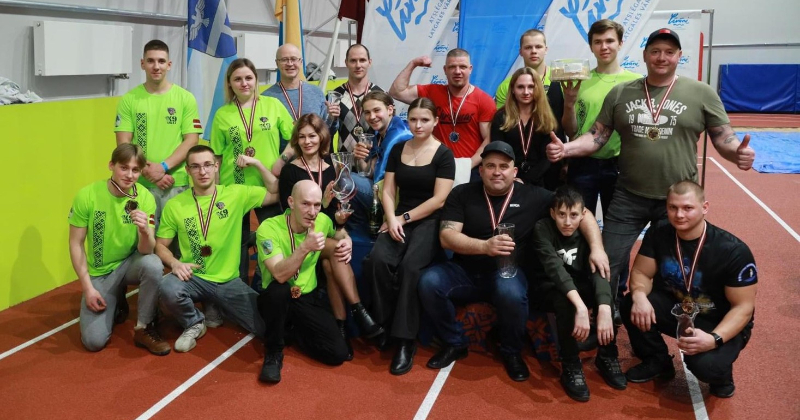 Jēkabpilieši izcīna 1.vietu Latvijas kausa izcīņas spiešanā guļus Latgales reģiona posmā