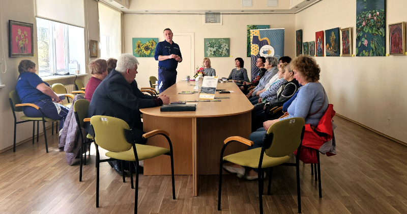 Jēkabpils novadā norisinās “Apkaimes sarunas” senioriem