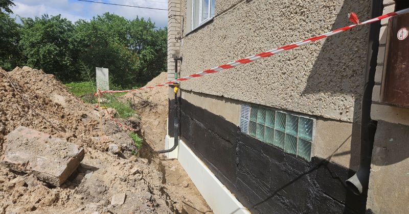 SIA “JK Namu pārvalde” daudzdzīvokļu mājās notiek remontdarbi