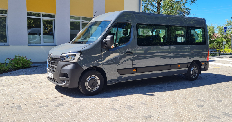 Jēkabpilī iegādāts jauns auto cilvēku ar īpašām vajadzībām pārvadāšanai