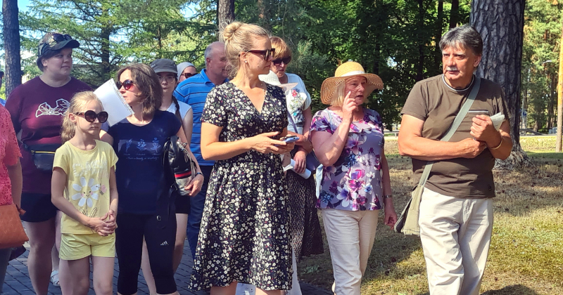 Līvānieši pārgājienā izzina pilsētas vēsturi