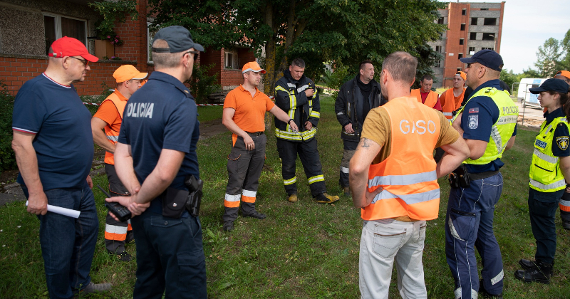Jēkabpilī notiek operatīvo dienestu apmācības