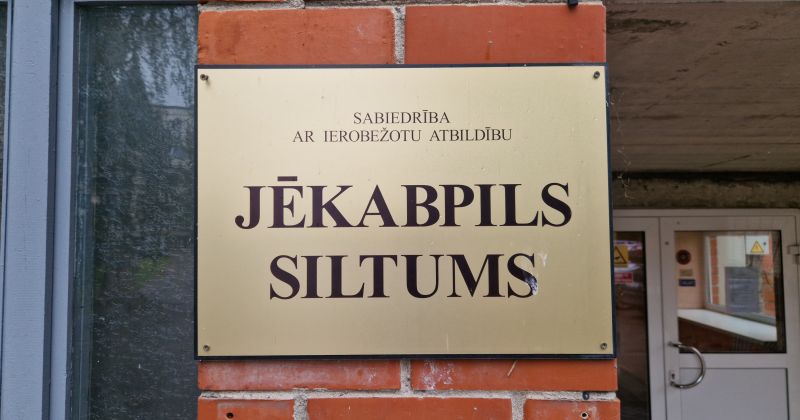 SIA “Jēkabpils siltums” paziņo pārskatīto tarifu