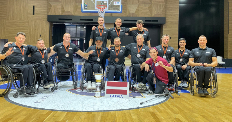 Līvānu ratiņbasketbolistam panākumi starptautiskā līmeņa turnīros