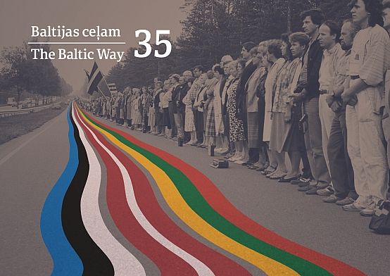 Baltijas ceļa gadadienā bez maksas var nosūtīt īpašu pastkarti