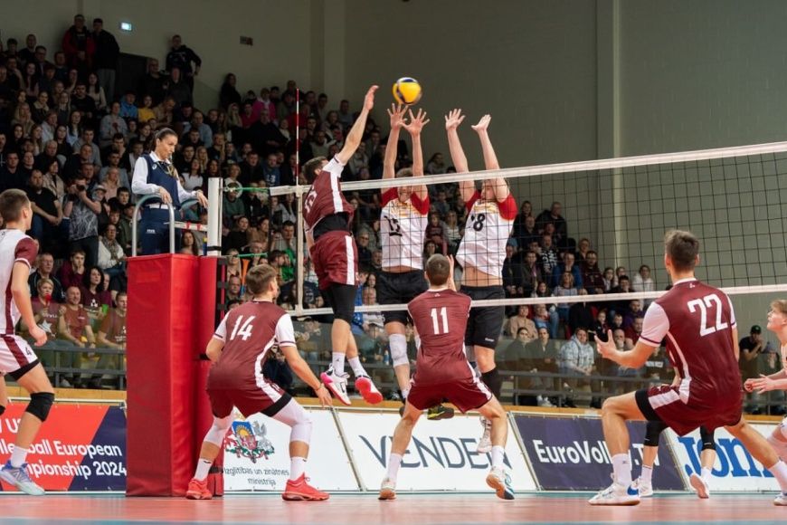 Latvijas volejbolisti ieradušies Serbijā uz Eiropas U-20 čempionātu