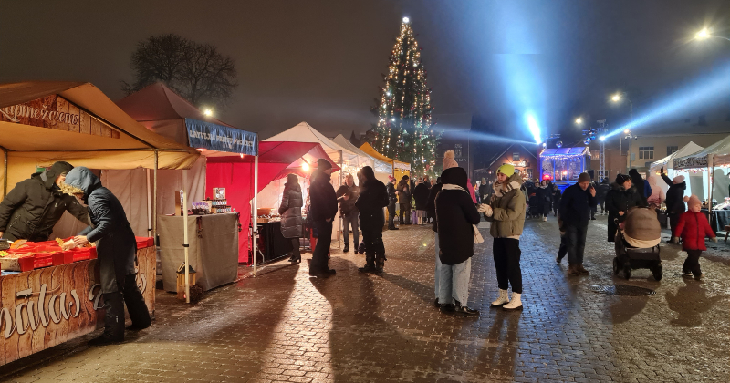 14. decembrī Jēkabpilī būs Ziemassvētku tirdziņš un satiksmes izmaiņas (AFIŠA UN SHĒMA)