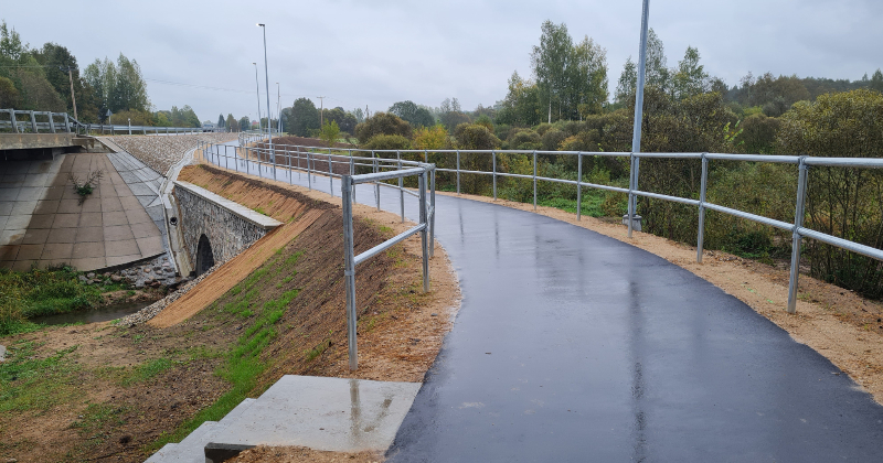 Būvniecības gada balvai pieteikts veloceliņš Salas ciems – Jēkabpils