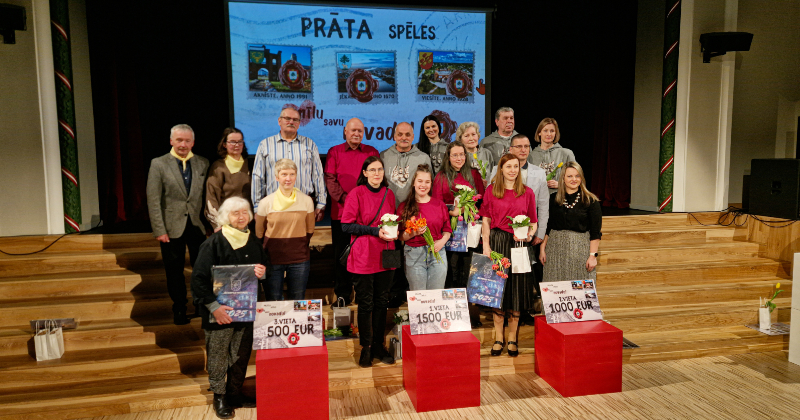 Pirmajās prāta spēlēs “Mīlu savu novadu!” uzvaru izcīna Viesīte