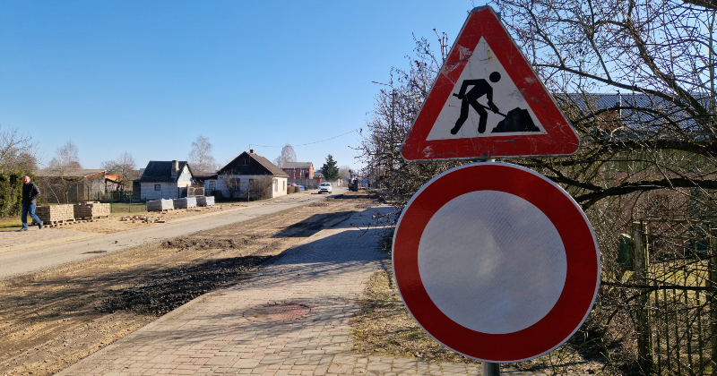 Atsākas būvdarbi Jaunajā ielā – plānoti satiksmes ierobežojumi (SHĒMA)