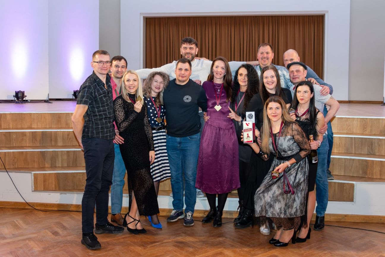 Jēkabpils senioru volejbola komandas triumfē Latvijas čempionātā