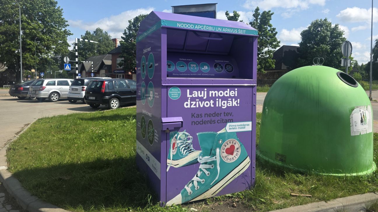 Jēkabpilieši šogad otrreizējai apritei nodevuši jau 30 tonnas tekstila