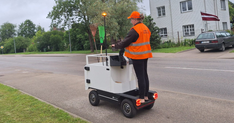 SIA “Jēkabpils pakalpojumi” uzsāk elektrotransporta testēšanu