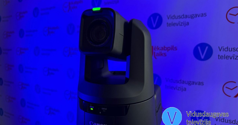 Projekta “Vidusdaugavas televīzijas satura veidošanas un pārraidīšanas modernizēšana” risinājumi tiek izmantoti pašvaldību vēlēšanu atspoguļošanā