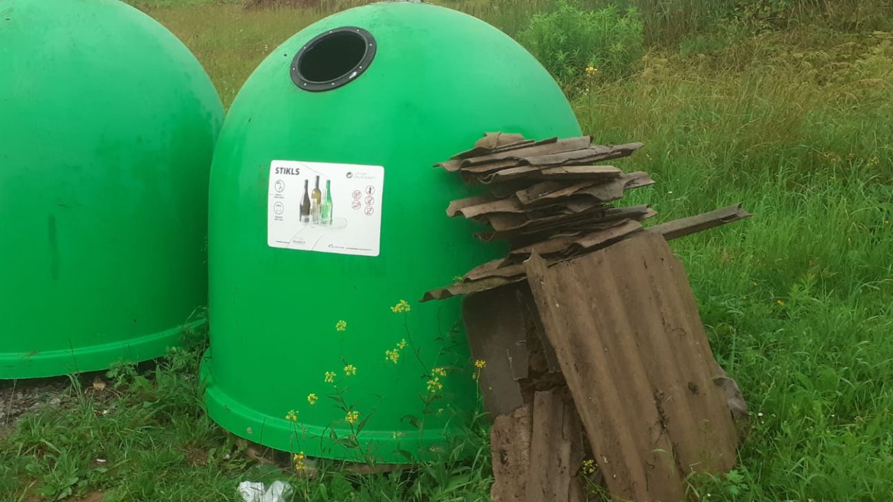  Jēkabpilī konstatē neatļautu atkritumu izmešanu