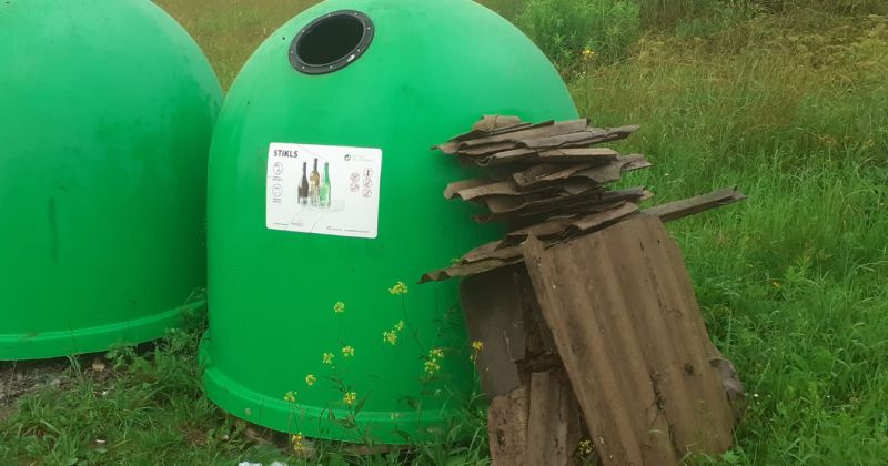  Jēkabpilī konstatē neatļautu atkritumu izmešanu