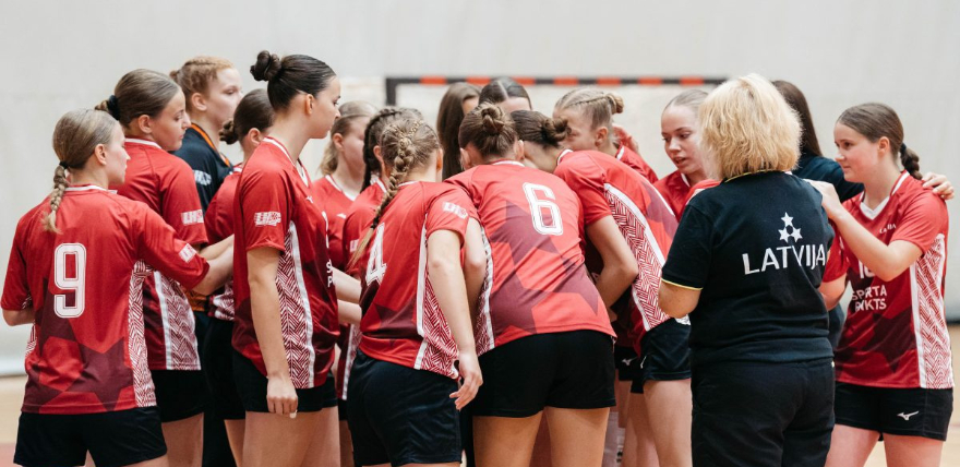 Piecas Jēkabpils handbolistes pārstāv Latviju Eiropas čempionātā