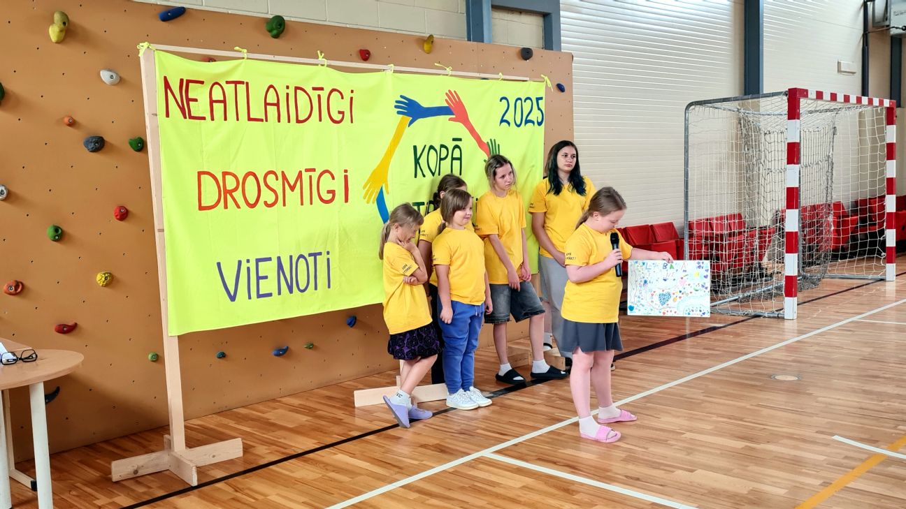 Odzienā norit ukraiņu un latviešu bērnu sadraudzības nometne
