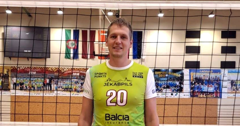 Volejbola klubam “Jēkabpils Lūši” pievienojas Matīss Gabdulļins