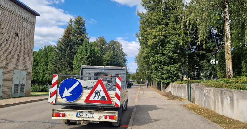 Līvānos uzsāk Rīgas un Zaļās ielas remontdarbus – plānoti satiksmes ierobežojumi