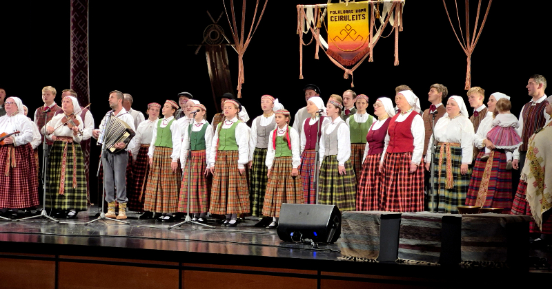Līvānu folkloras kopa “Ceiruleits” skan jau 35 gadus