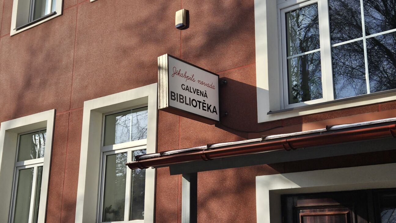 Jēkabpils novada Galvenajā bibliotēkā pietrūkst grāmatu