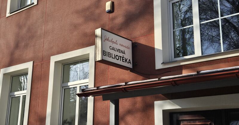 Jēkabpils novada Galvenajā bibliotēkā pietrūkst grāmatu