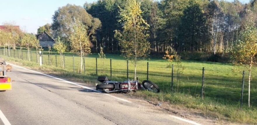 Uz autoceļa Aizkraukle–Jēkabpils iet bojā motocikla vadītājs