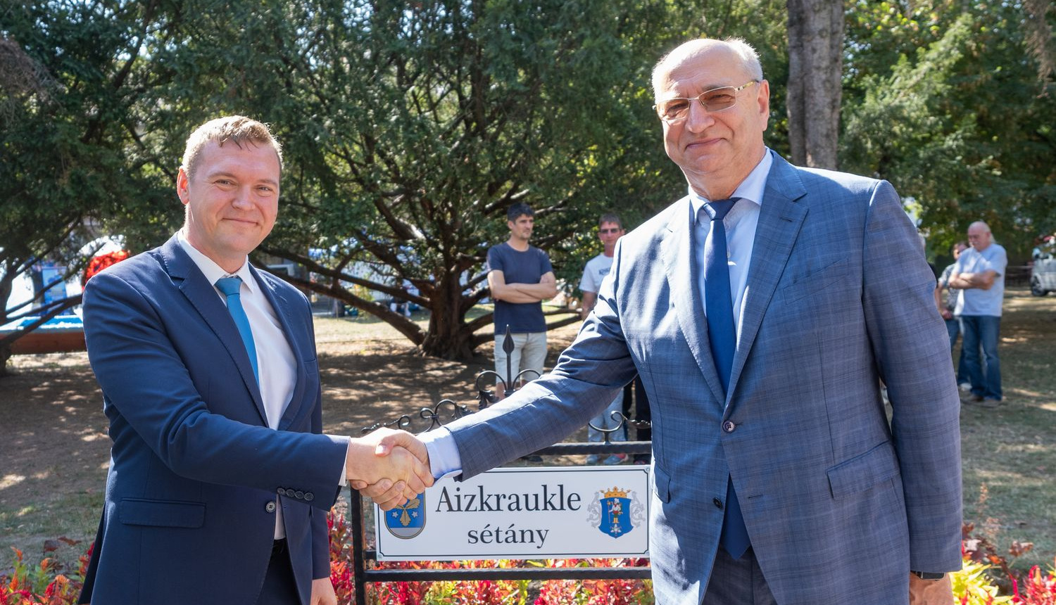 Ungārijā atklāj Aizkraukles promenādi