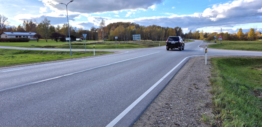 Tauta ziņo: krustojums pie Sēlijas ciema ir satiksmei nedrošs