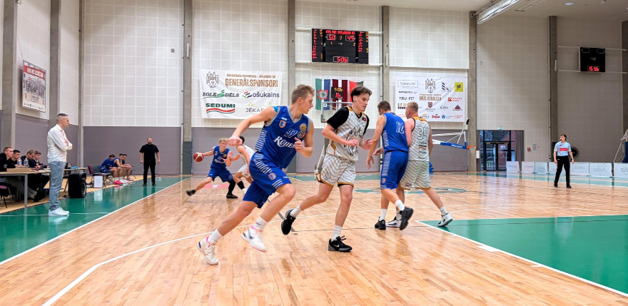 Jēkabpils basketbolisti svin trešo uzvaru pēc kārtas